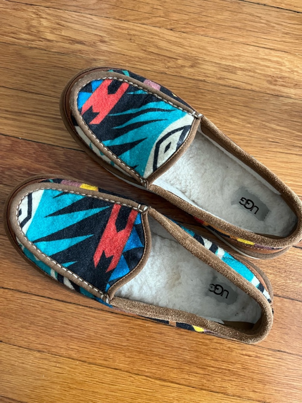 UGG Men’s Aztec Slip-On Slipper Size 9